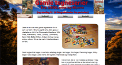 Desktop Screenshot of gamletegneserier.dk